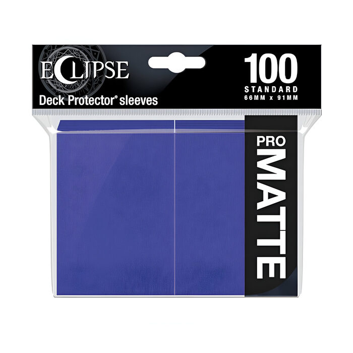 Ultra Pro – Eclipse Standard Matte Sleeves 100 Pack – Royal Purple