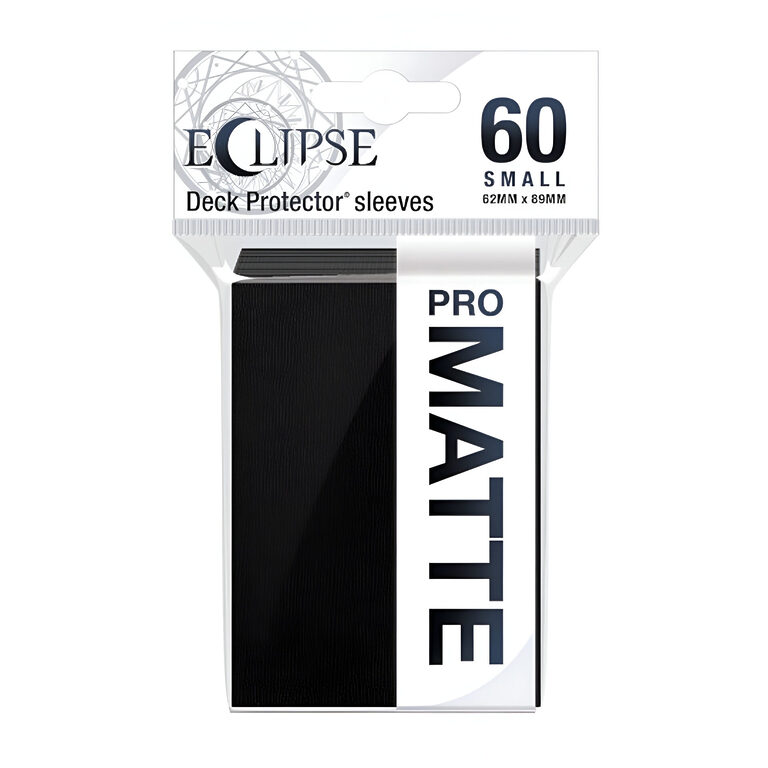 Ultra Pro – Eclipse Matte Small Sleeves 60 Pack – Jet Black