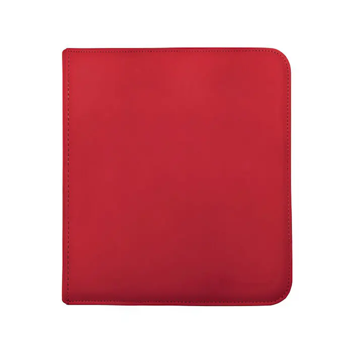 Ultra Pro – 12 Pocket Zippered Pro Binder – Red 3