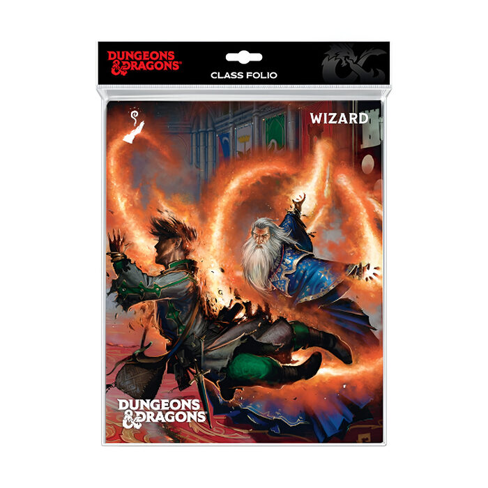 Ultra Pro – Dungeons & Dragons – Class Folio With Stickers – Wizard