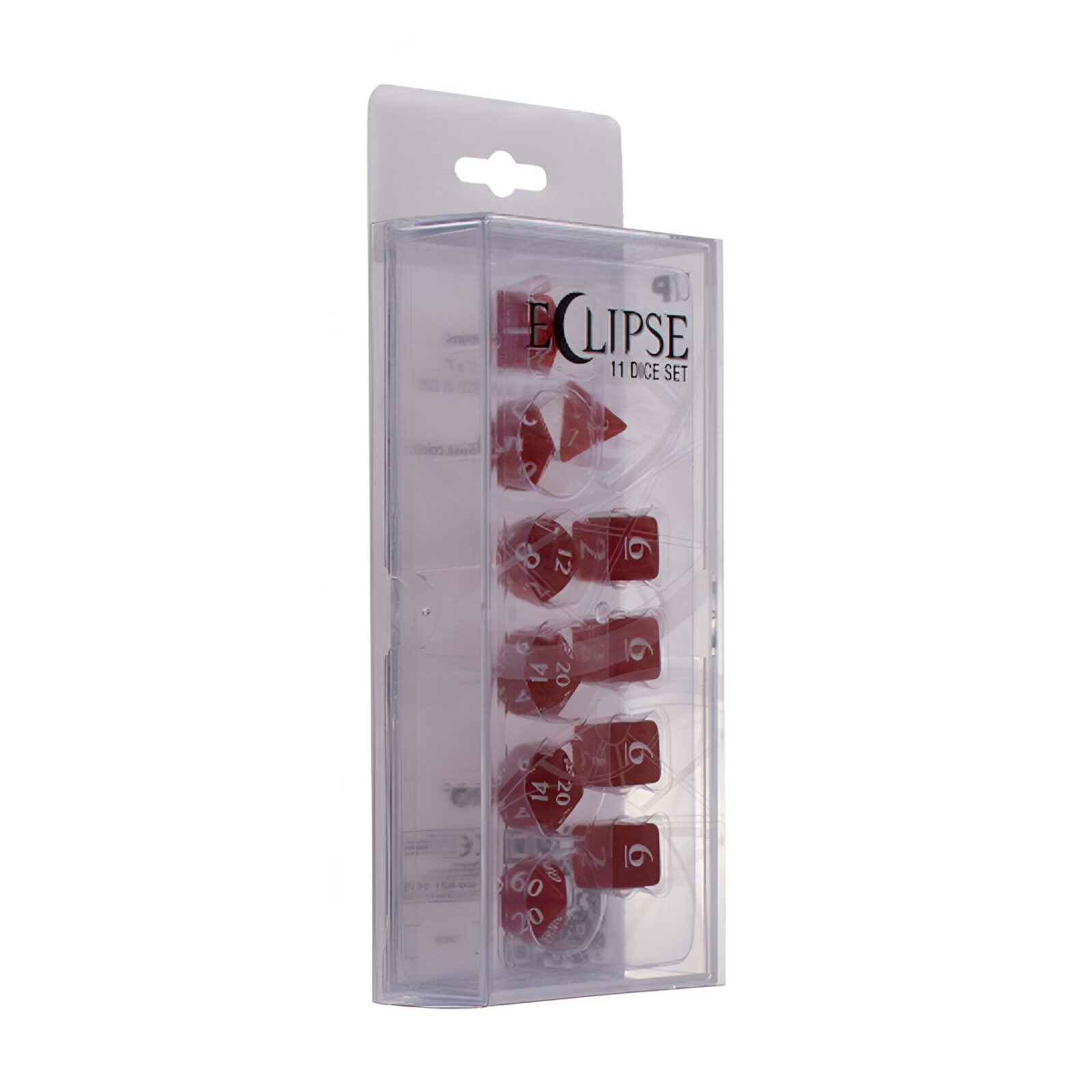 Ultra Pro – Eclipse 11 Dice Set – Apple Red