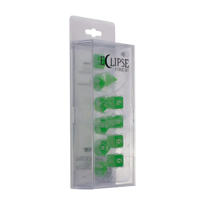 Ultra Pro – Eclipse 11 Dice Set – Lime Green 3