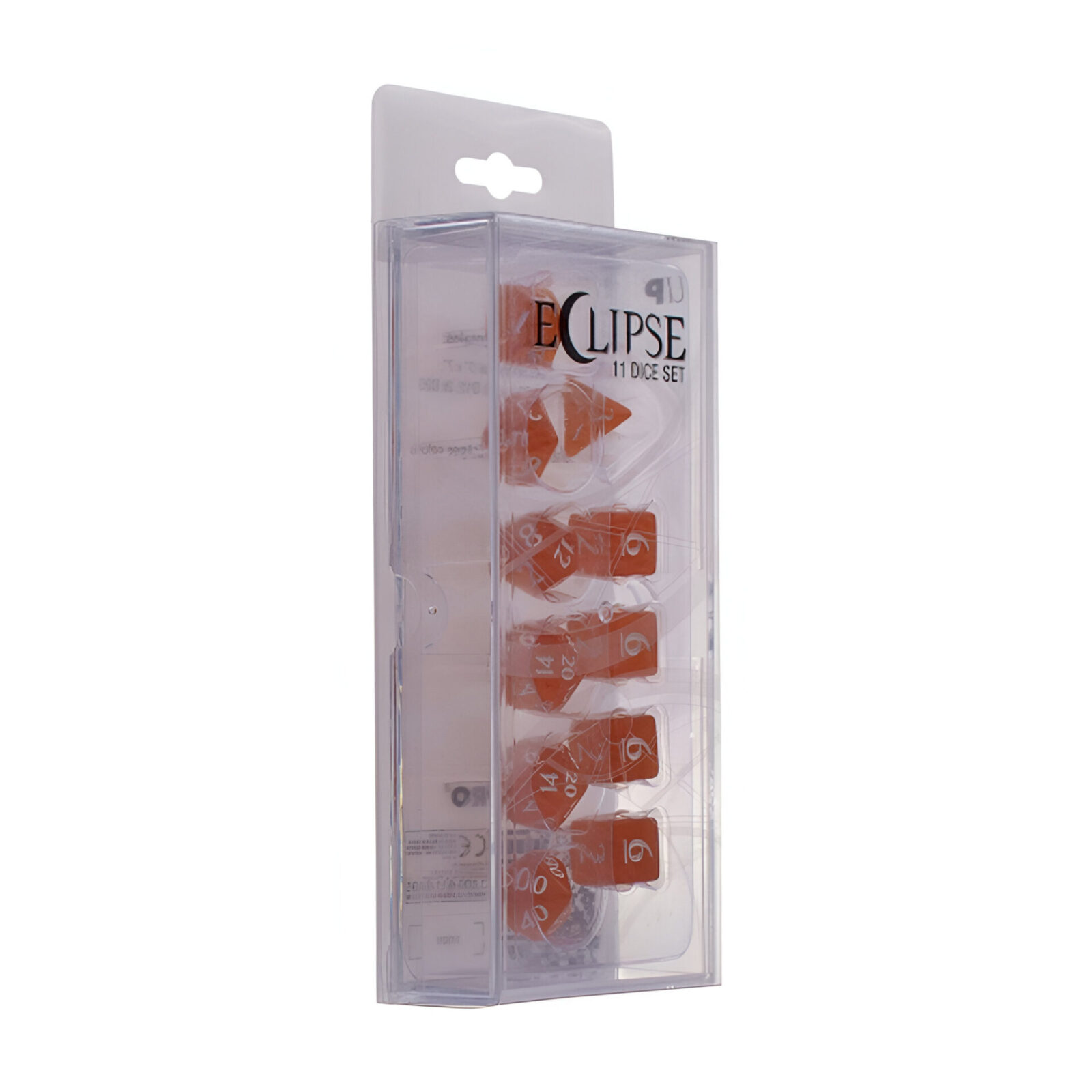 Ultra Pro – Eclipse 11 Dice Set – Pumpkin Orange