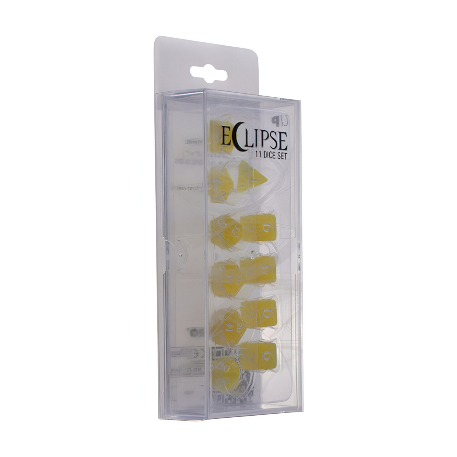 Ultra Pro – Eclipse 11 Dice Set – Lemon Yellow