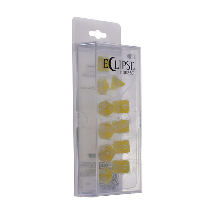 Ultra Pro – Eclipse 11 Dice Set – Lemon Yellow