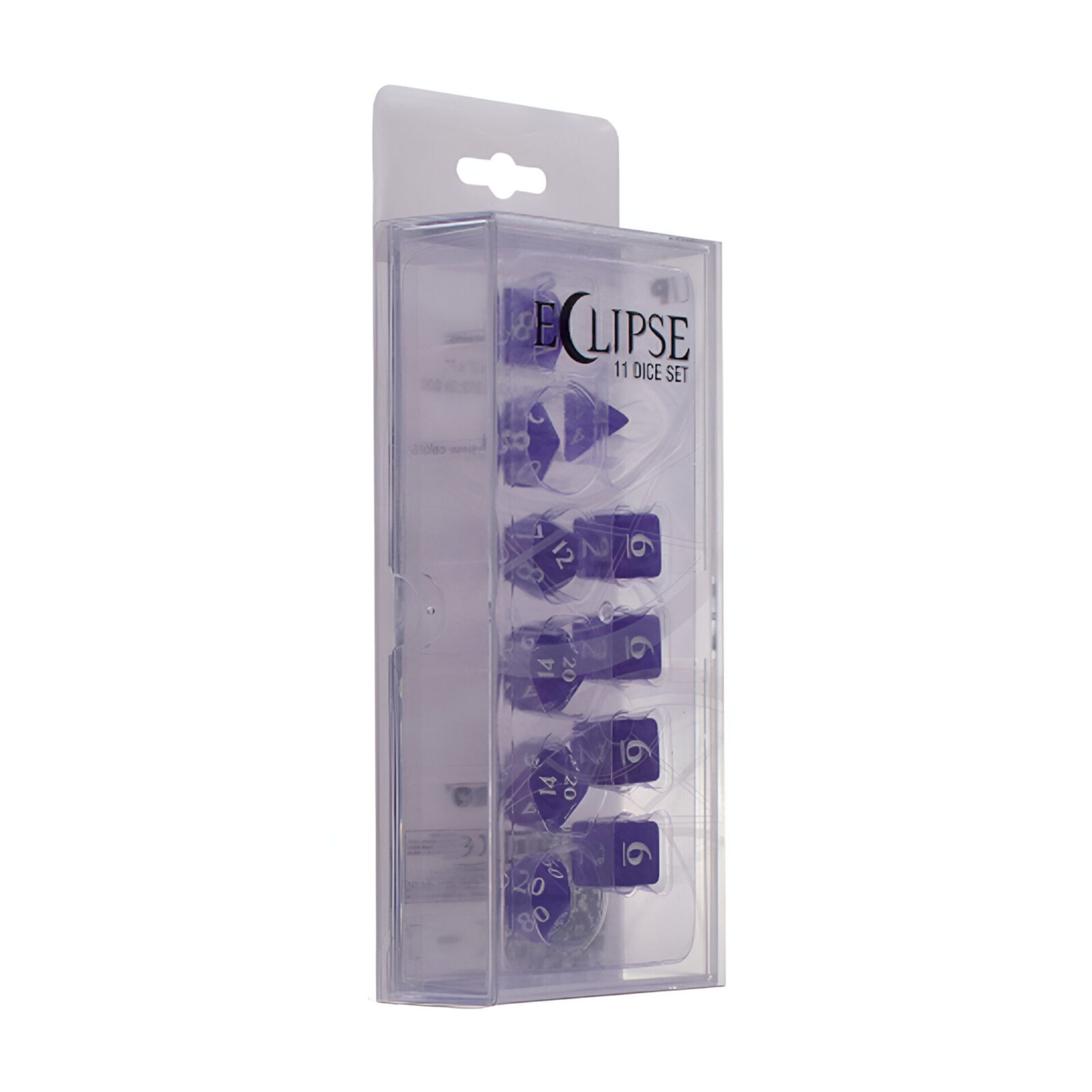 Ultra Pro – Eclipse 11 Dice Set – Royal Purple