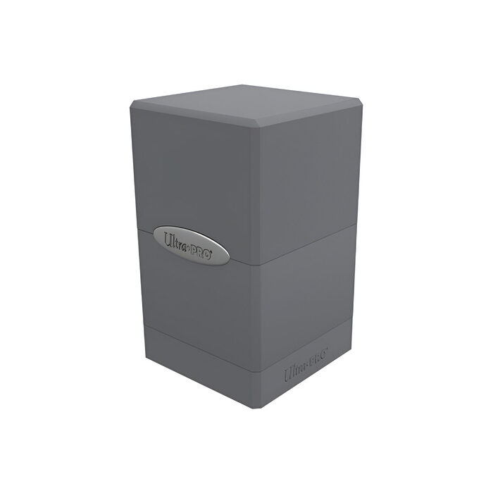 Ultra Pro – Satin Tower Deck Box – Smoke Grey