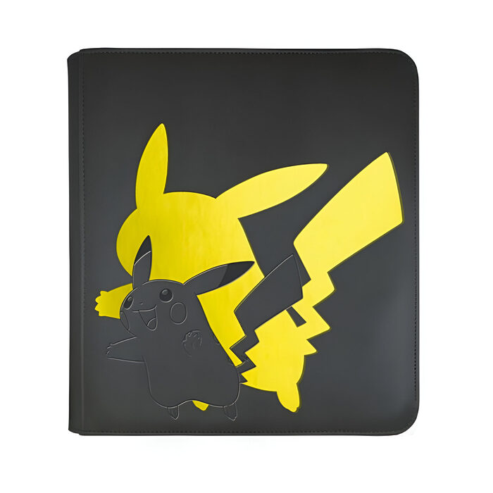 Ultra Pro – 12 Pocket Zippered Pro Binder – Pokemon Elite Series Pikachu