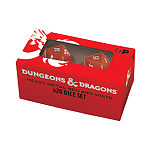 Ultra Pro – Dungeons & Dragons – Heavy Metal D20 Red and White Dice Set