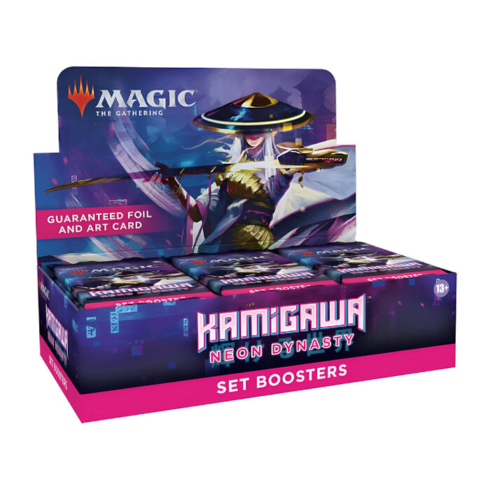 Magic: The Gathering – Kamigawa Neon Dynasty Set Booster Display (30 Packs)