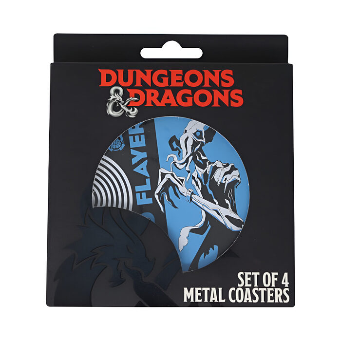 Dungeons & Dragons – Monsters Set of 4 Metal Coasters