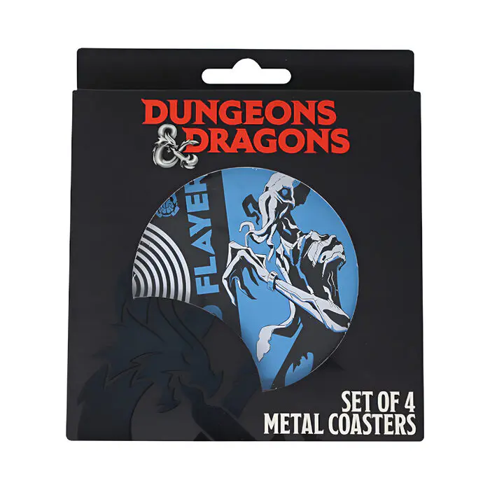 Dungeons & Dragons – Monsters Set of 4 Metal Coasters 3