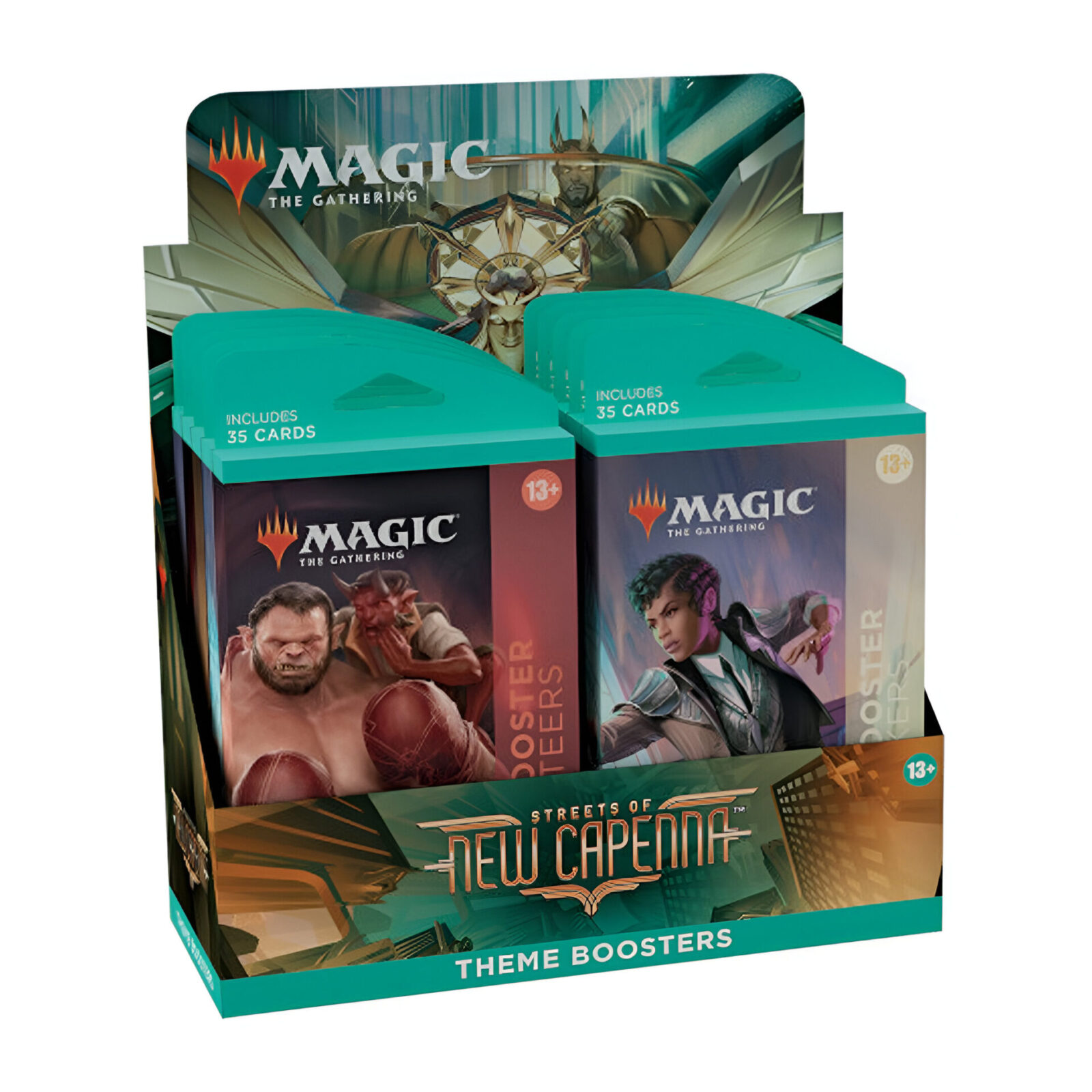 Magic: The Gathering – Streets of New Capenna Theme Booster Display (10 Packs)