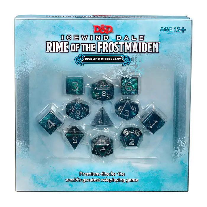 Dungeons & Dragons – Icewind Dale Frostmaiden RPG Dice Set 3