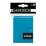 Ultra Pro – 15+ Deck Box 3 Pack – Light Blue