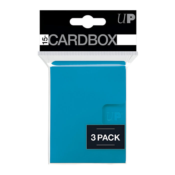 Ultra Pro – 15+ Deck Box 3 Pack – Light Blue