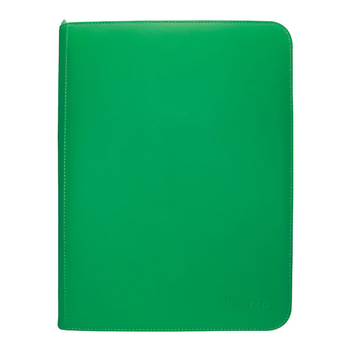 Ultra Pro – 9 Pocket Zippered Pro Binder – Green