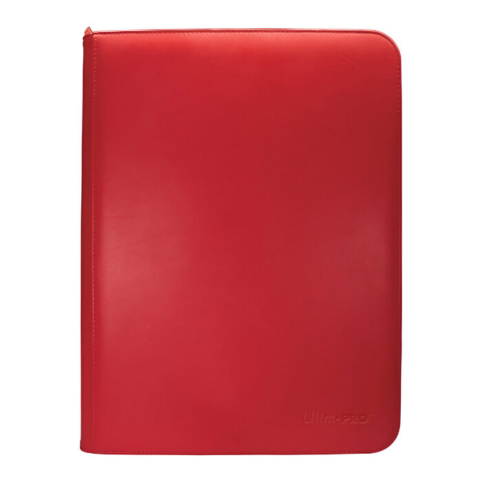 Ultra Pro – 9 Pocket Zippered Pro Binder – Red