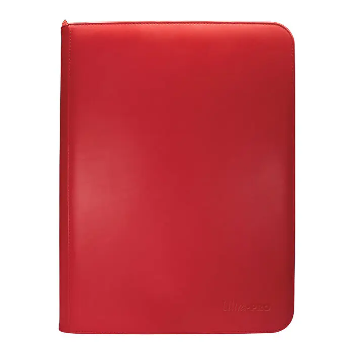 Ultra Pro – 9 Pocket Zippered Pro Binder – Red 3