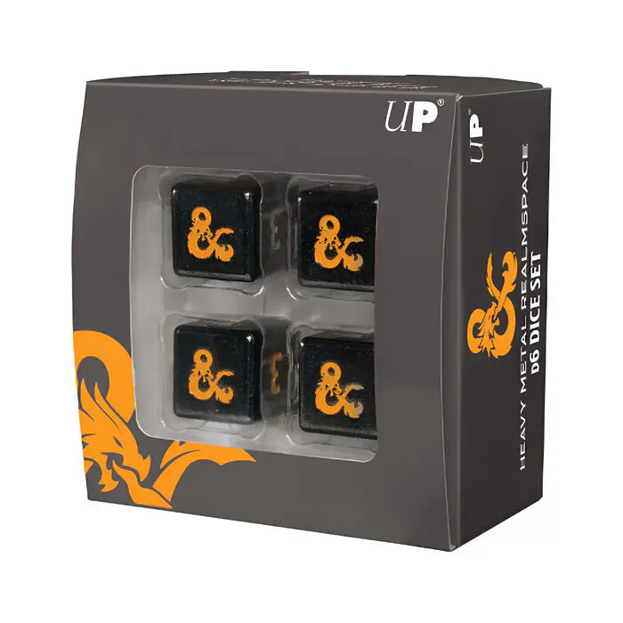 Ultra Pro – Dungeons & Dragons – Heavy Metal D6 Dice Set – Realmspace 3