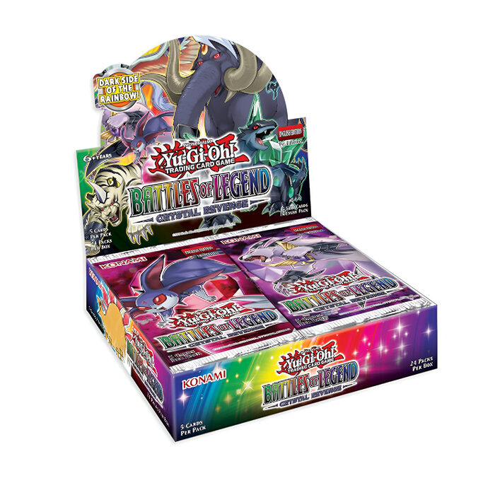 Yu-Gi-Oh! – Battles of Legend: Crystal Revenge Booster (24 Packs)