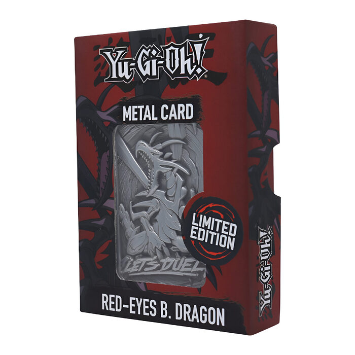 Yu-Gi-Oh! – Limited Edition Metal Collectible – Red Eyes B. Dragon