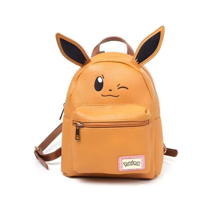 Pokemon – Eevee All Over Print Mini Backpack – Brown