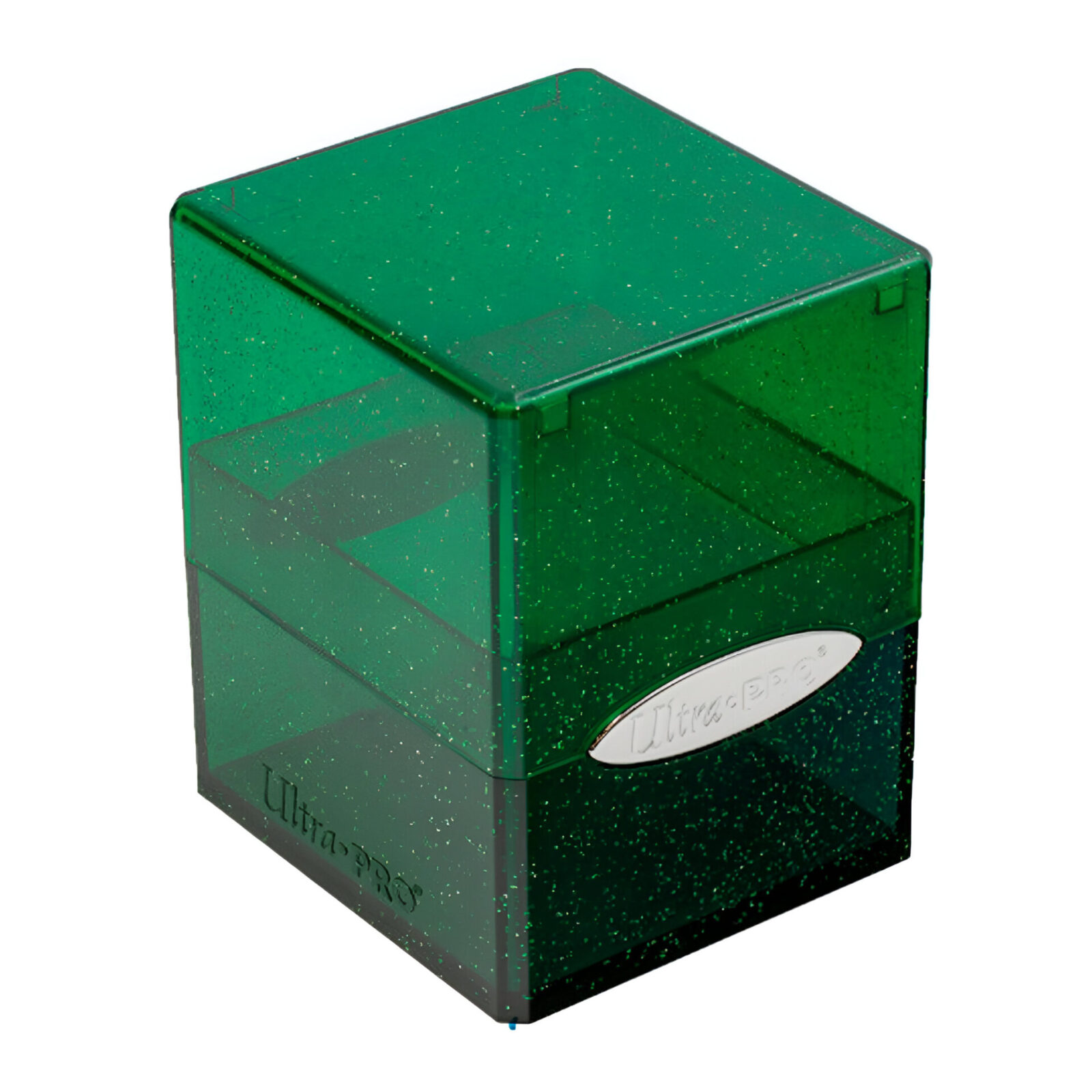 Ultra Pro – Satin Cube Deck Box – Glitter Green