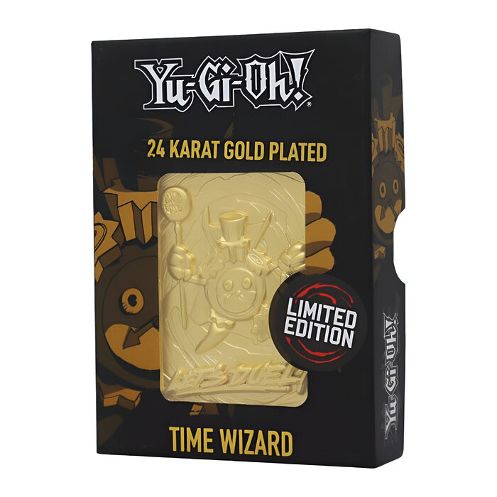 Yu-Gi-Oh! – Limited Edition 24K Gold Plated Collectible – Time Wizard