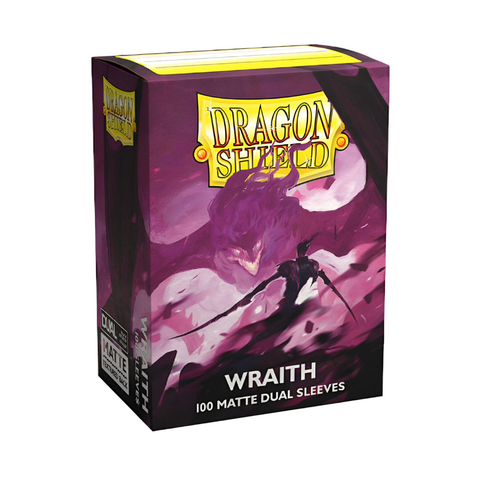 Dragon Shield – Dual Matte Standard Size Sleeves 100pk – Wraith (10 Count)