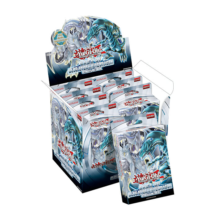 Yu-Gi-Oh! – Saga Of Blue Eyes White Dragon Structure Deck Reprint Unlimited Edition (8 Decks)