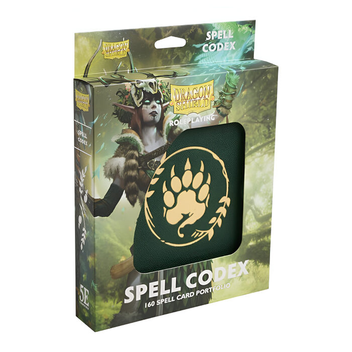 Dragon Shield – Roleplay Spell Codex – Forest Green