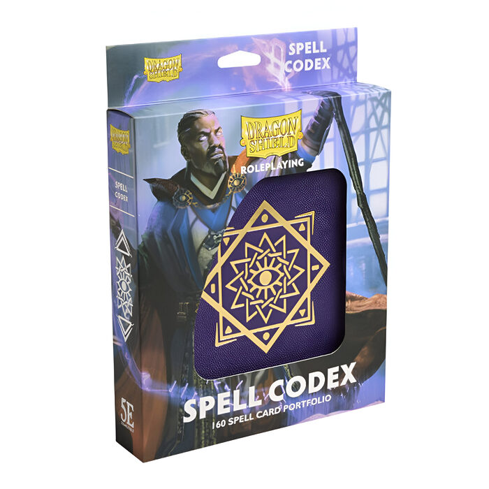 Dragon Shield – Roleplay Spell Codex – Arcane Purple