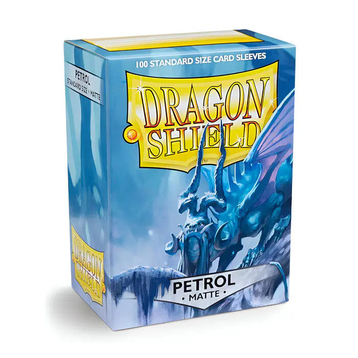 Dragon Shield – Matte Standard Size Sleeves 100pk – Petrol (10 Packs) 3
