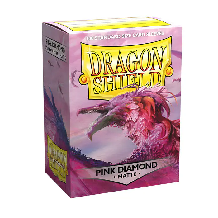 Dragon Shield Matte Sleeves – Pink Diamond (100) 3