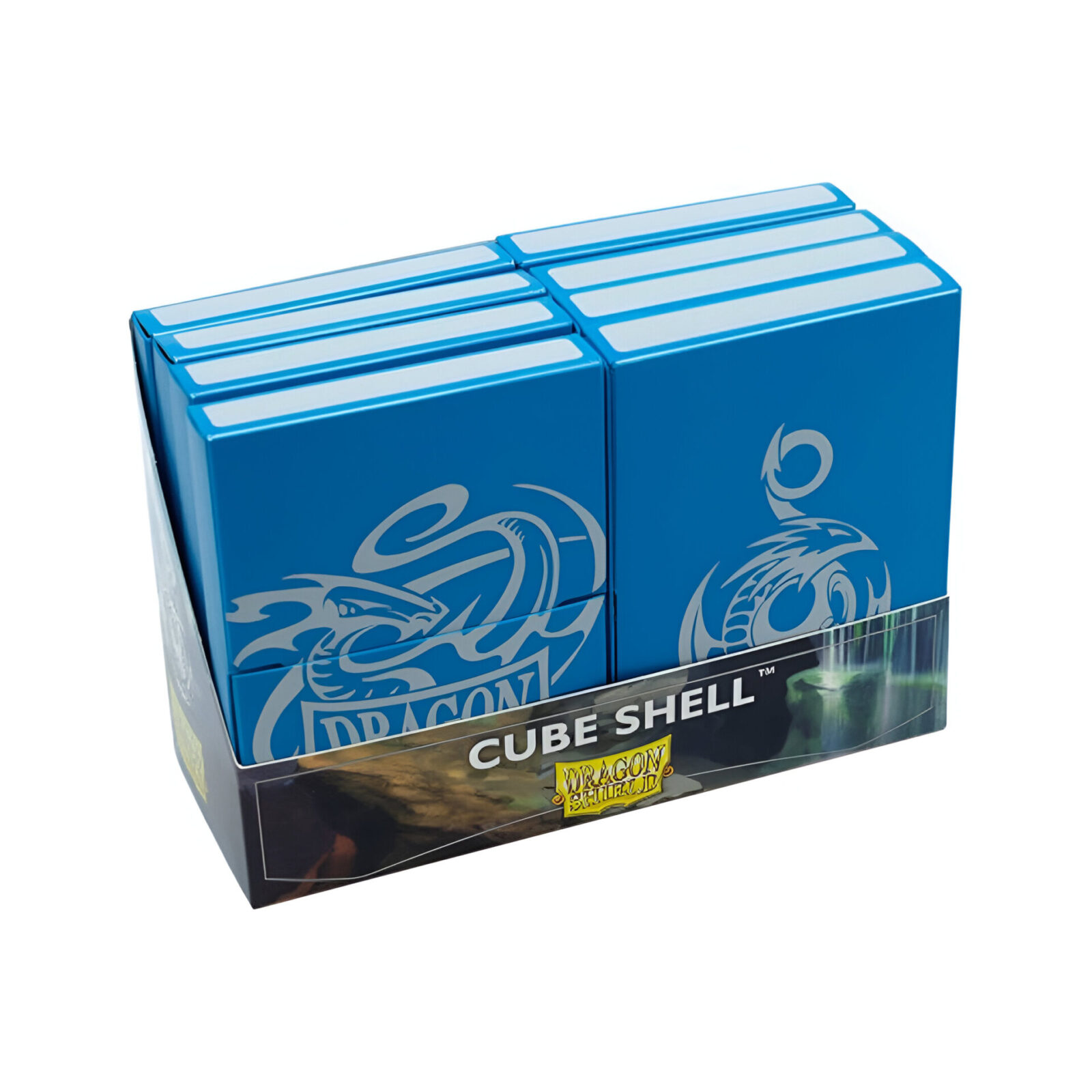 Dragon Shield – Cube Shell – Blue 8pk (10 Count)