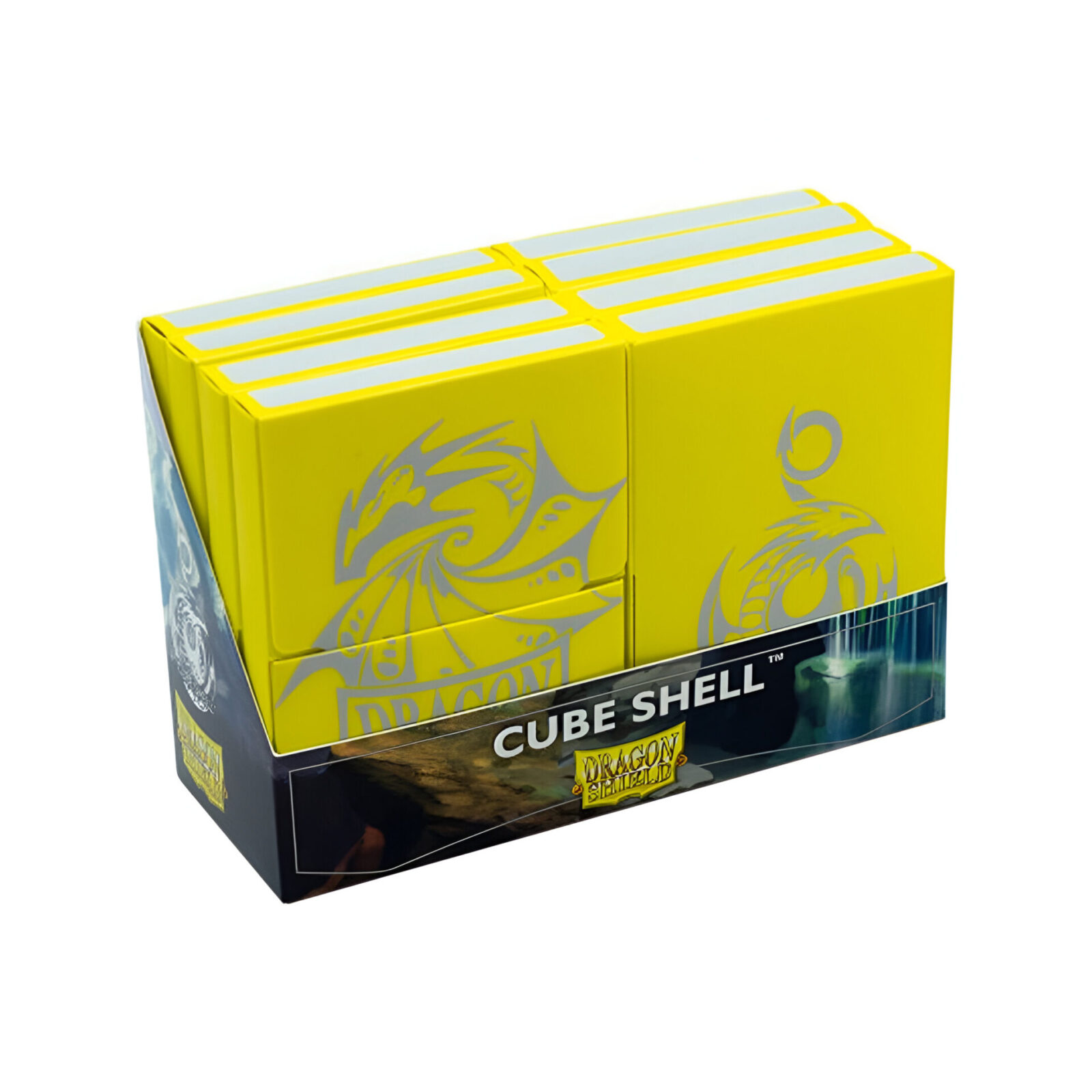 Dragon Shield – Cube Shell – Yellow 8pk (10 Count)