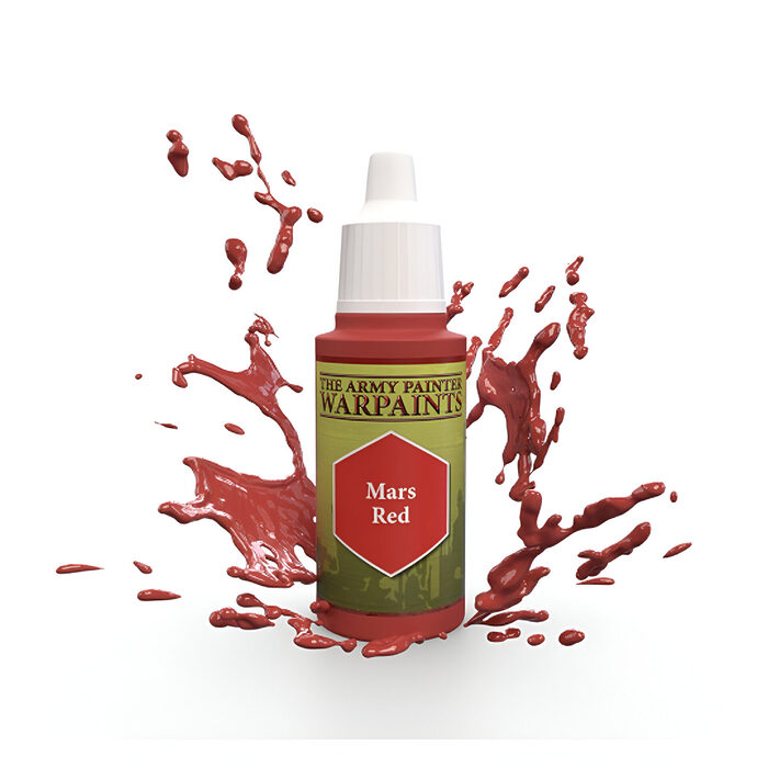 The Army Painter – Warpaint Acrylic – Mars Red (6 Packs)