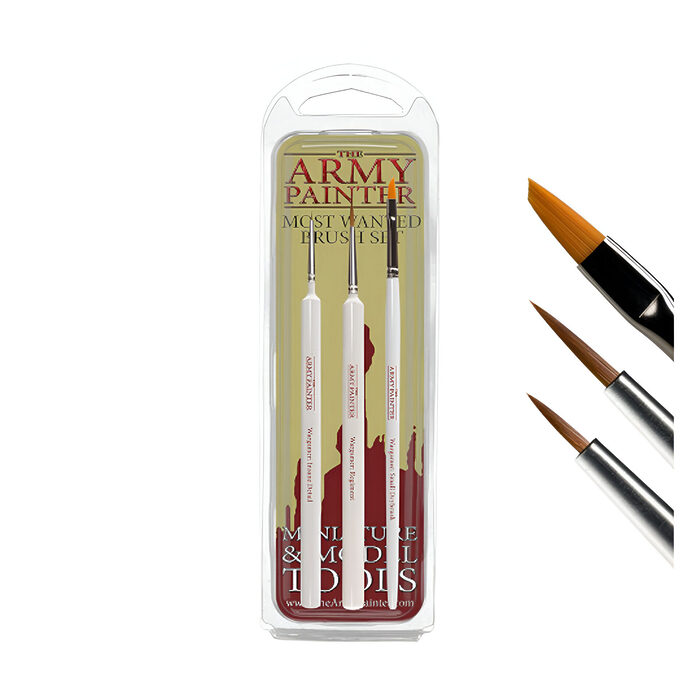 The Army Painter – Most Wanted Brush Set (5 Packs)