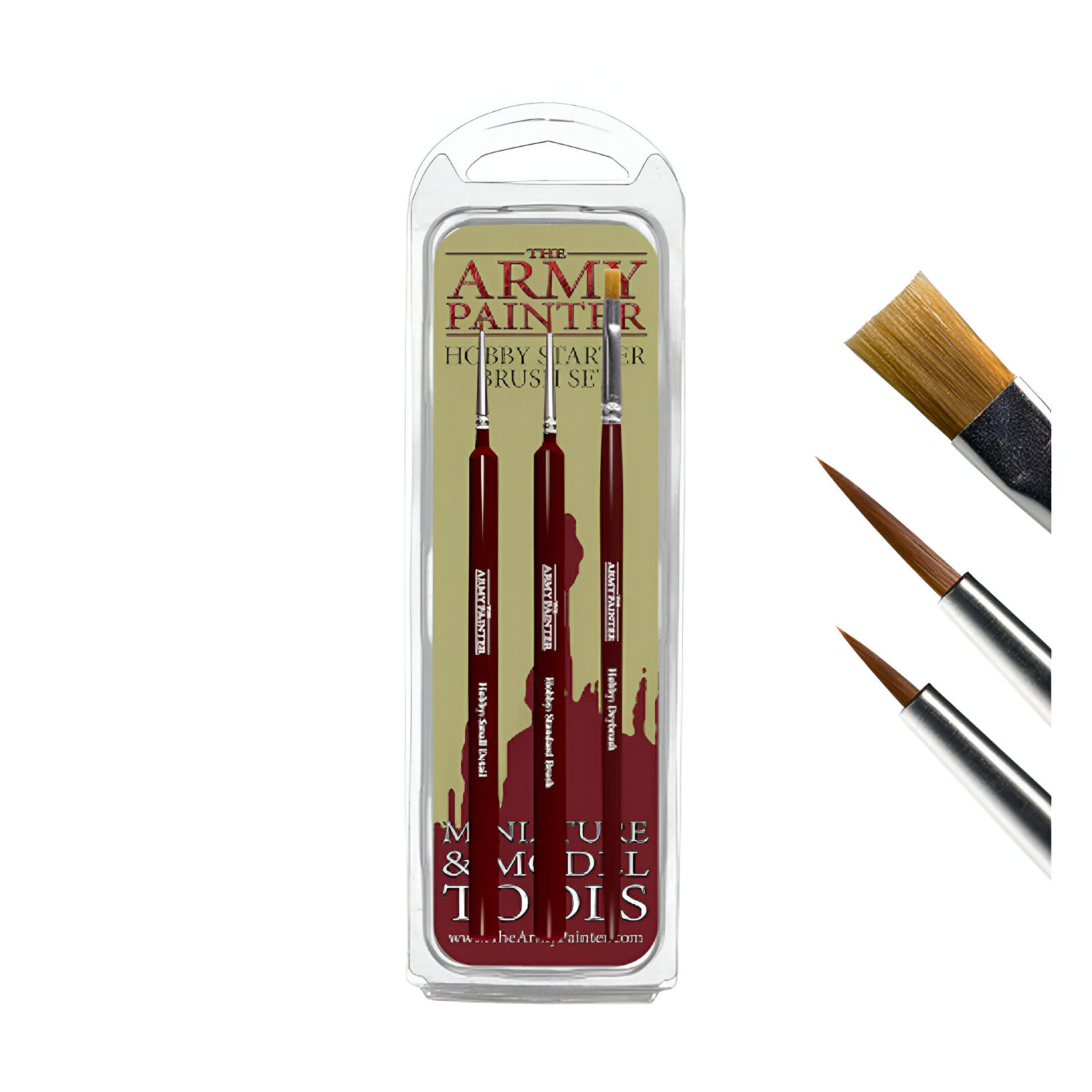 The Army Painter – Hobby Starter Brush Set (5 Packs)