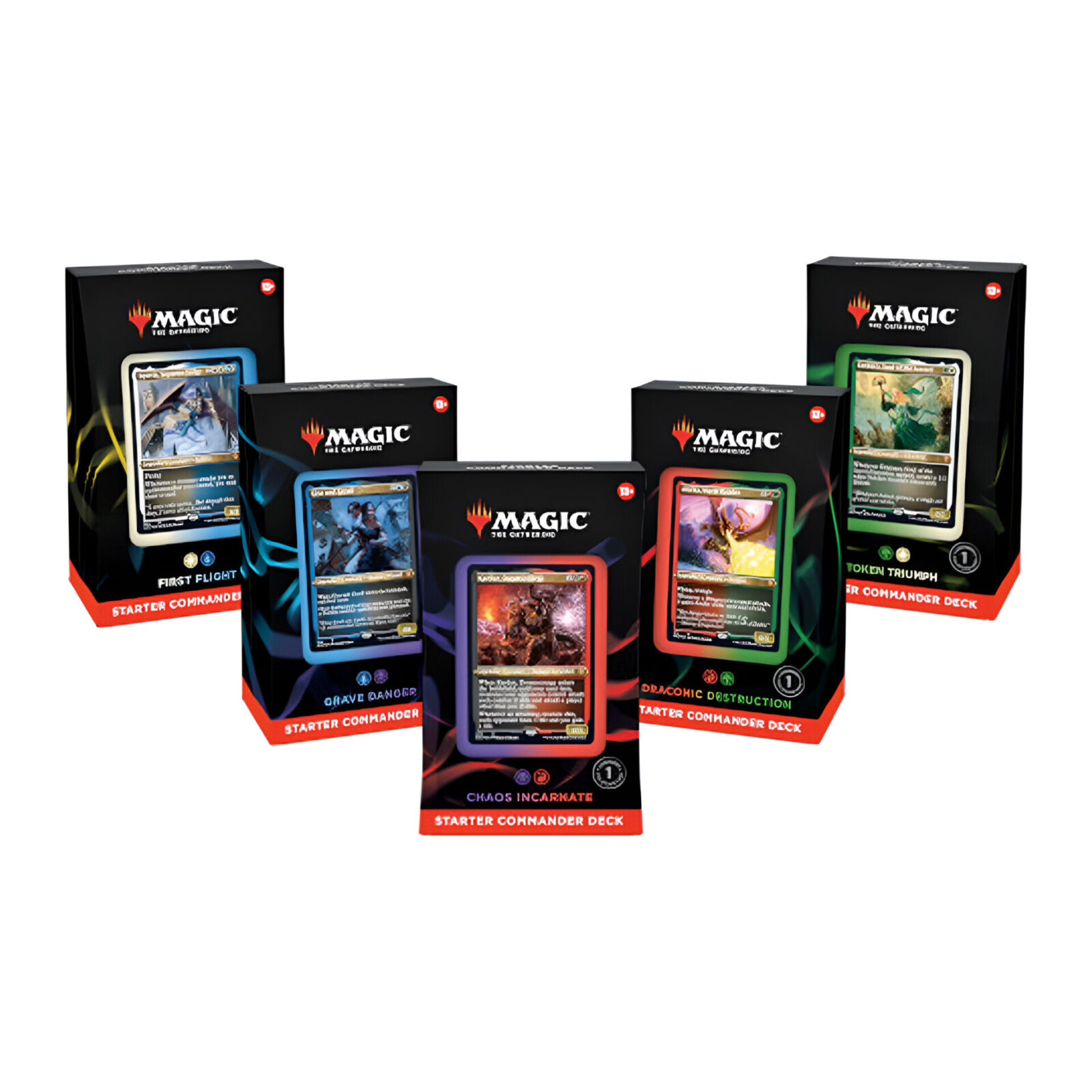 Magic: The Gathering – Evergreen Starter Commander Decks (5 Packs)