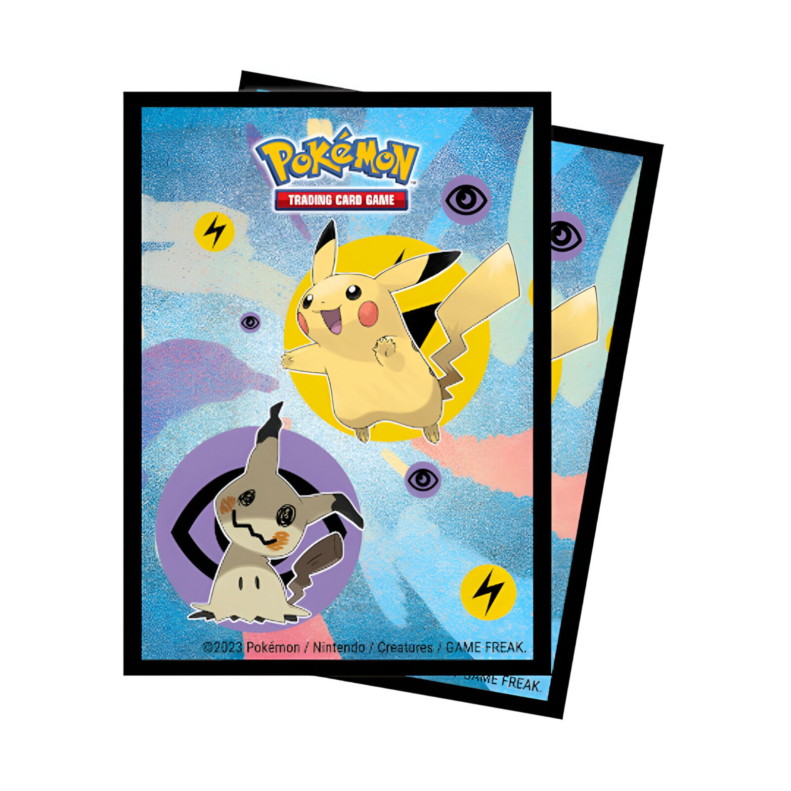 Ultra Pro – Standard Deck Protector Sleeves – Pokemon Pikachu & Mimikyu