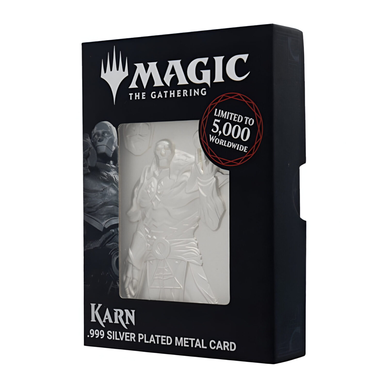 Magic: The Gathering – Limited Edition .999 Silver Plated Metal Collectible Karn