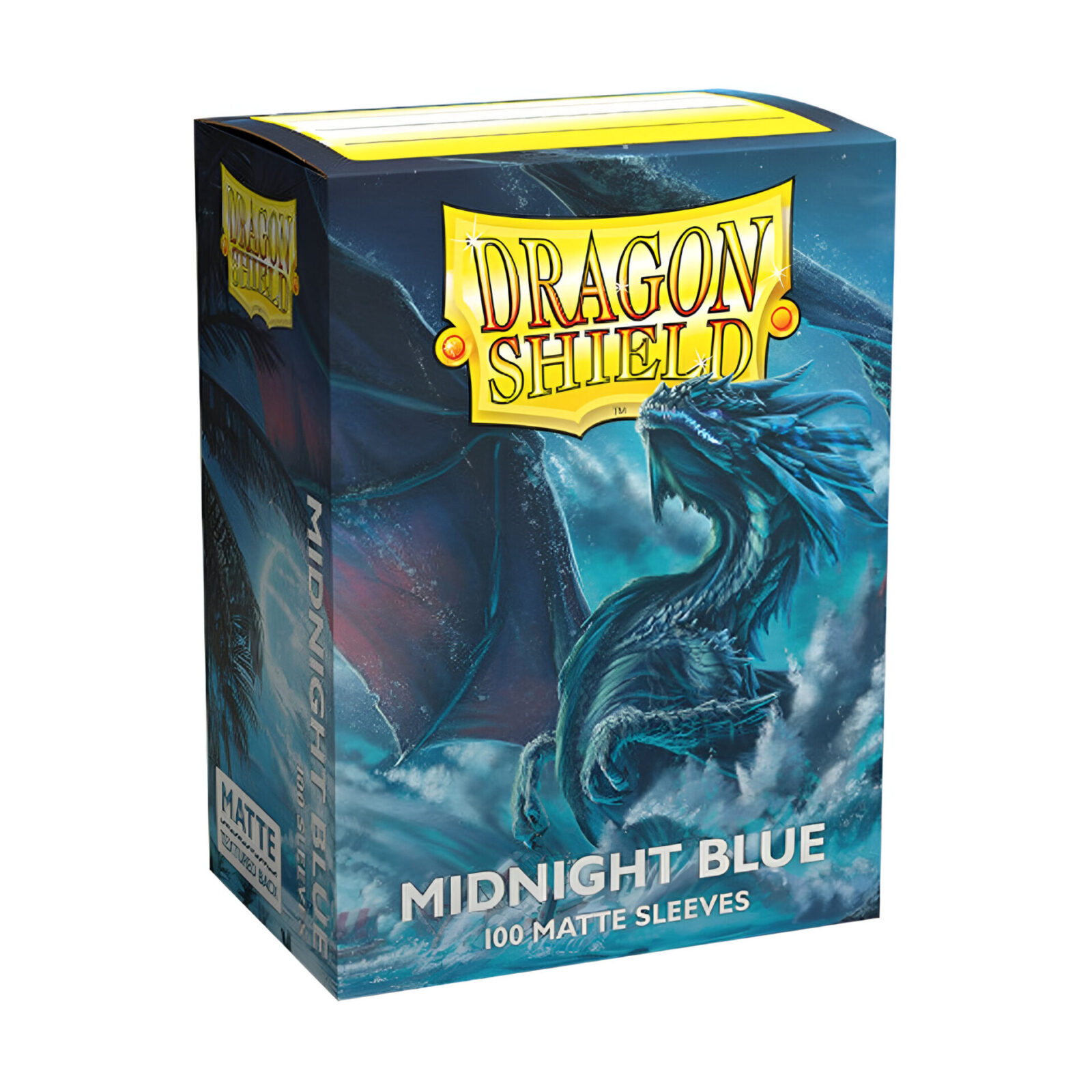 Dragon Shield – Matte Standard Size Sleeves 100pk – Midnight Blue (10 Packs)