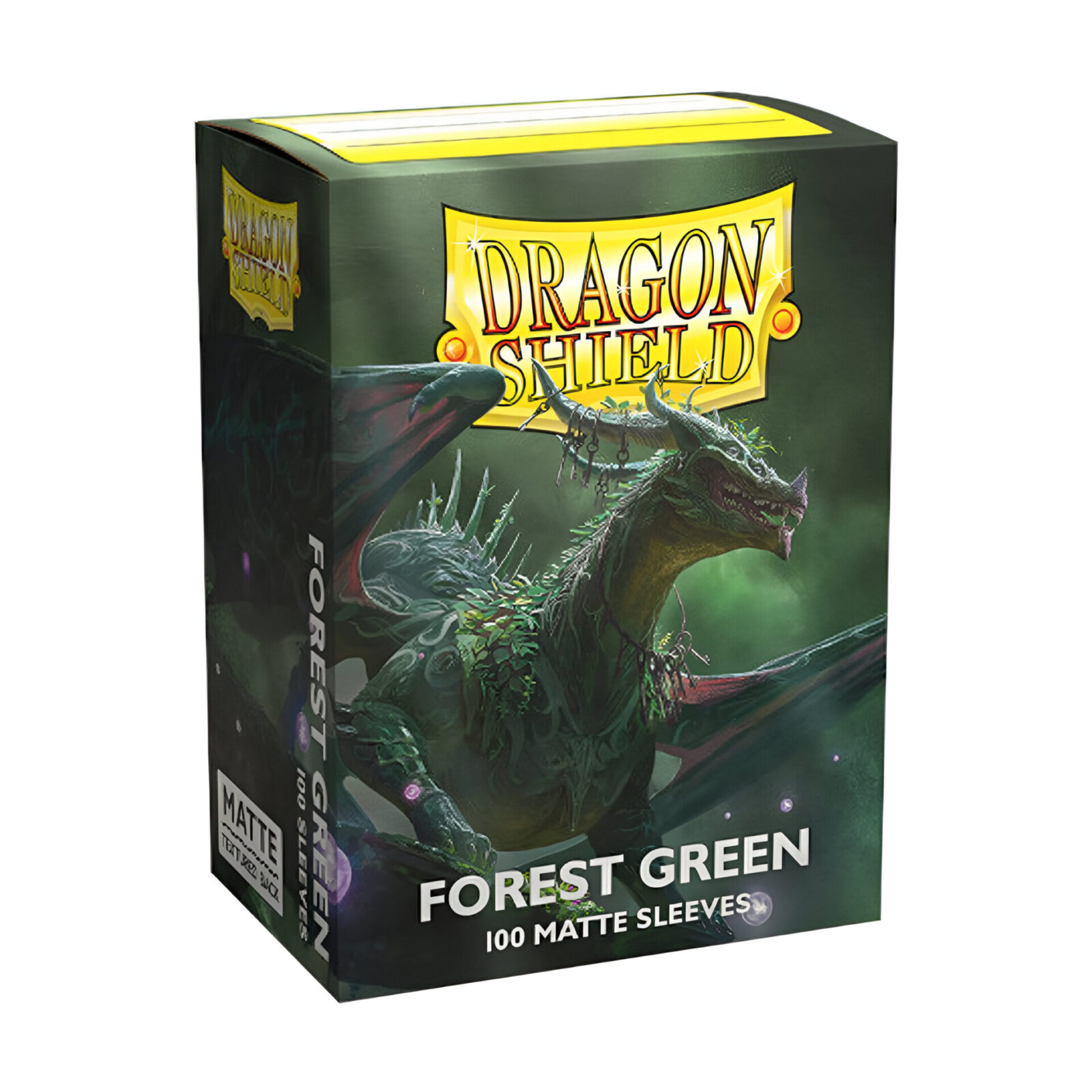 Dragon Shield – Matte Standard Size Sleeves 100pk – Forest Green (10 Packs)