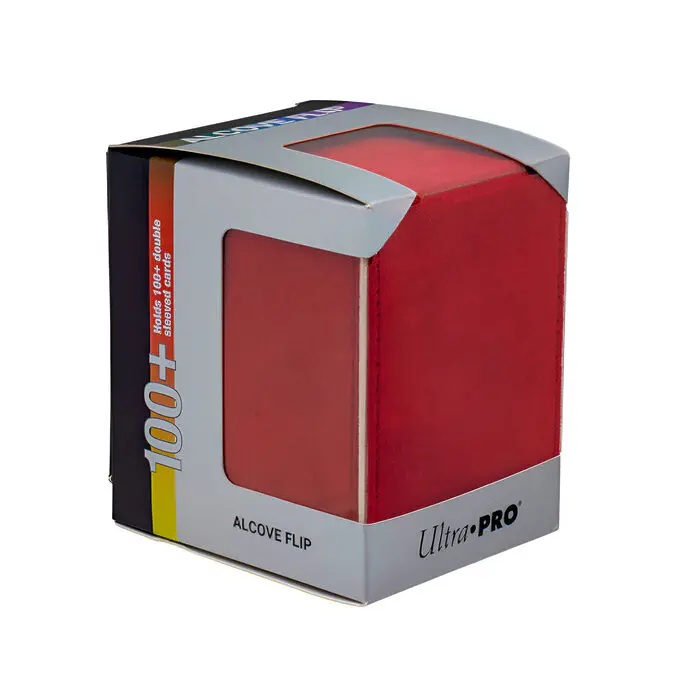 Ultra Pro – Vivid Deluxe Alcove Flip – Red 3