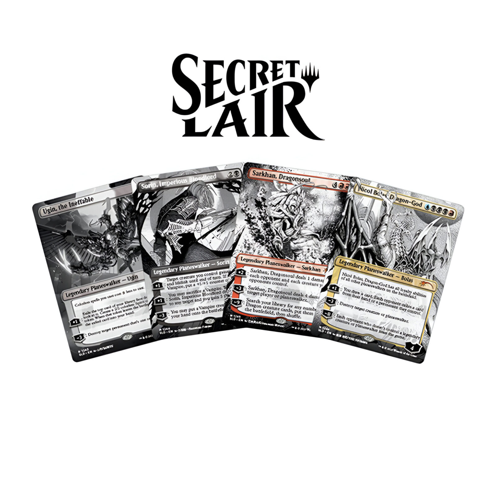 Magic: The Gathering – Secret Lair – Borderless Planeswalkers Box