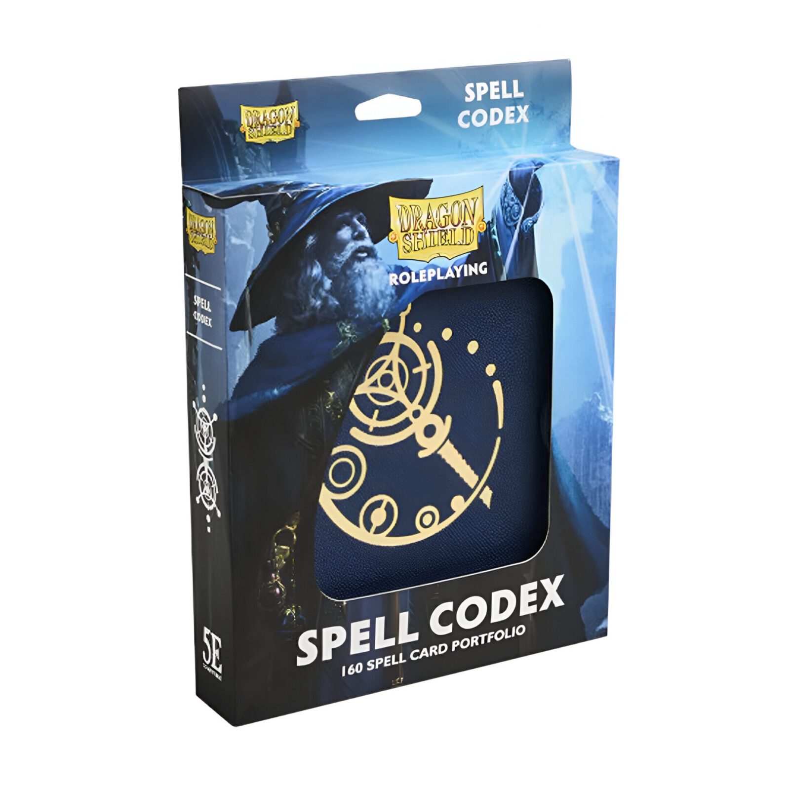 Dragon Shield – Roleplay Spell Codex – Midnight Blue