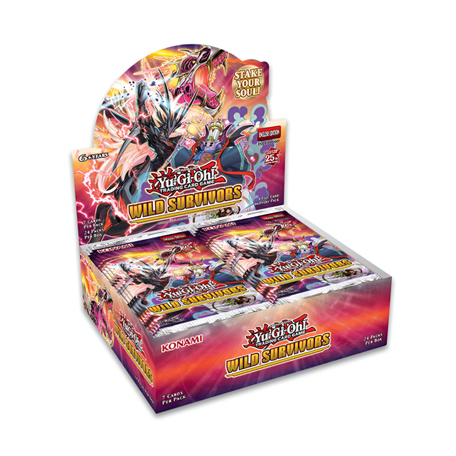 Yu-Gi-Oh! TCG: Wild Survivors Booster (24 Packs)