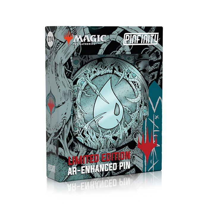 Magic: The Gathering – Pinfinity AR Pin – Phyrexia Mana Symbol Pin- Infect Island